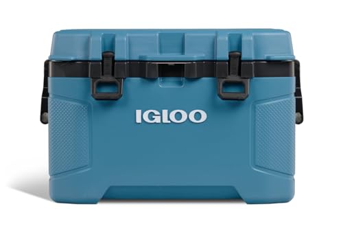 52Qt Wheeled Cooler, Insulated Hard Shell Ice Chest C327