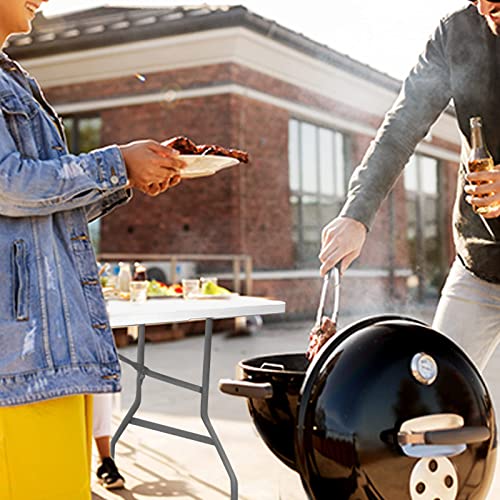 Folding Table 5 FT Plastic Portable for Dining Picnic Camping E74421