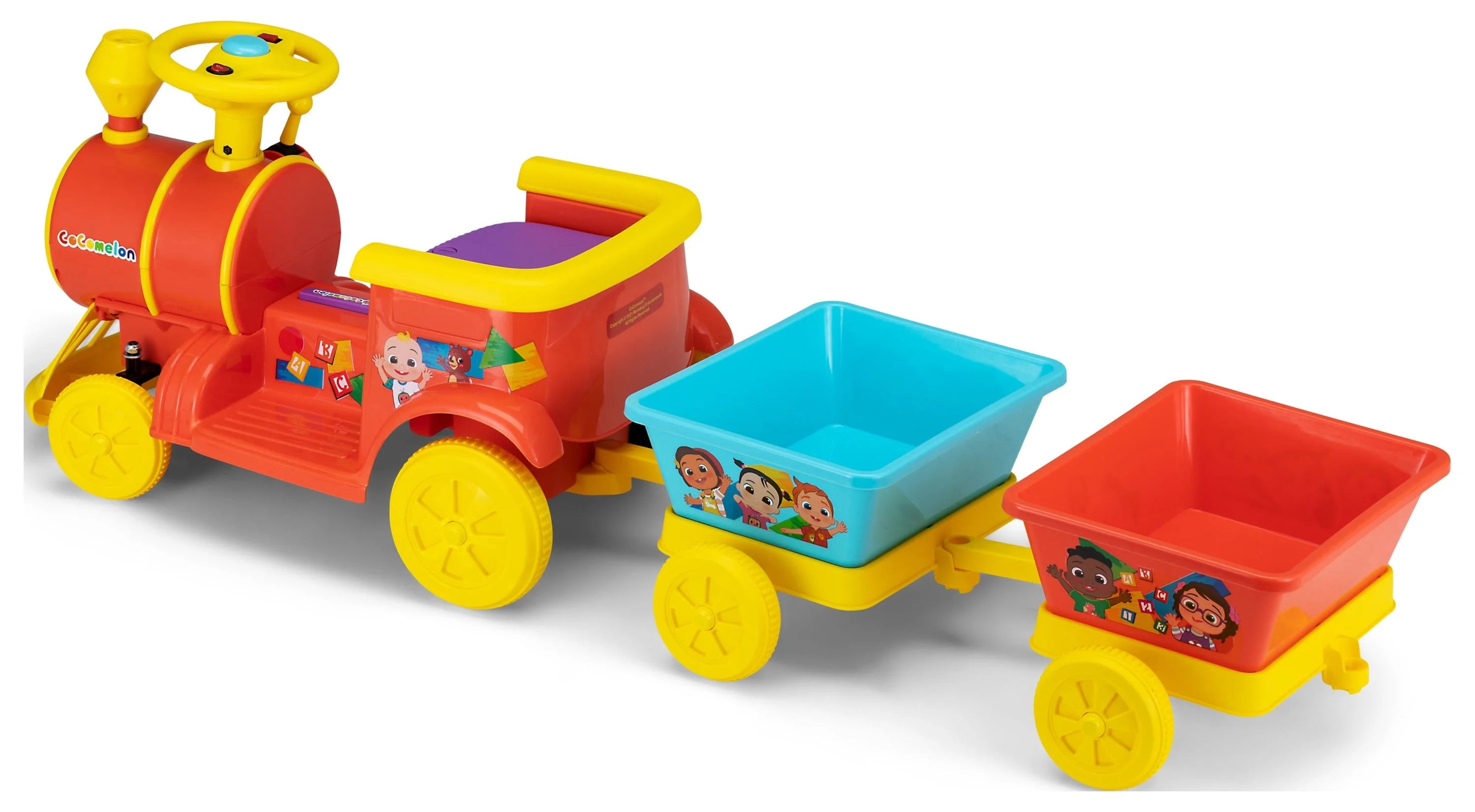 Choo Choo Train Ride-On Toy, 6-Volt T4518