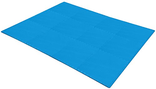Puzzle Exercise Mat with EVA Foam Interlocking Tiles for MMA, Gymnastics and Home Gym H787