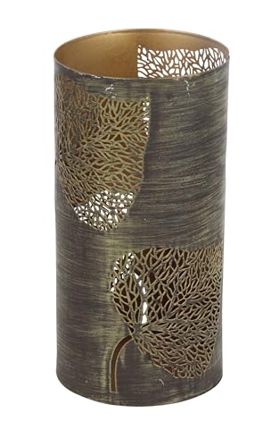 Eclectic Metal Hurricane Candle Decorative Lantern, 3 Count N481