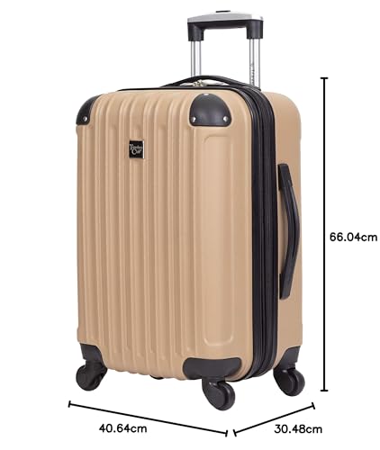 Hardside Luggage 4-Piece Set, Black D65508