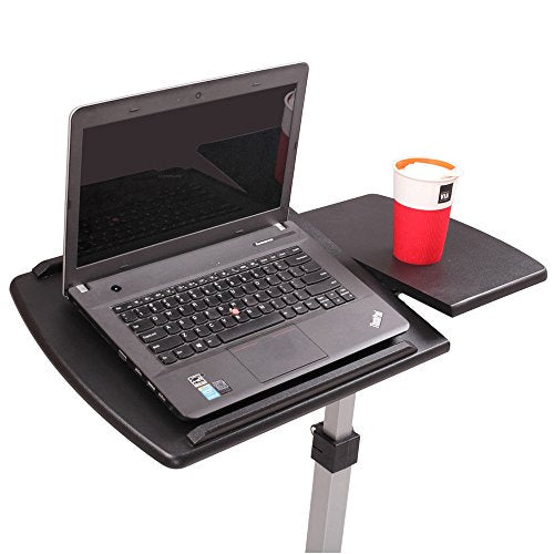 Adjustable Tilt Overbed Table with Wheels for Hospital and Home Use I458