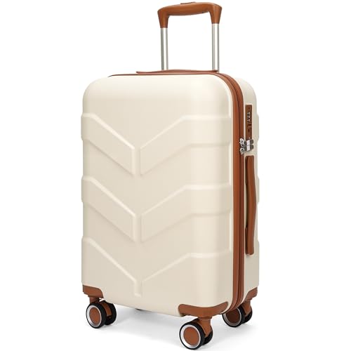 Hardside Carry-On Luggage 22x14x9 with Spinner Wheels G556