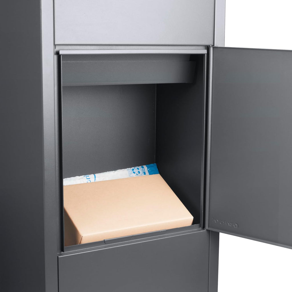 Large Steel Parcel Drop Box with Lock S7648