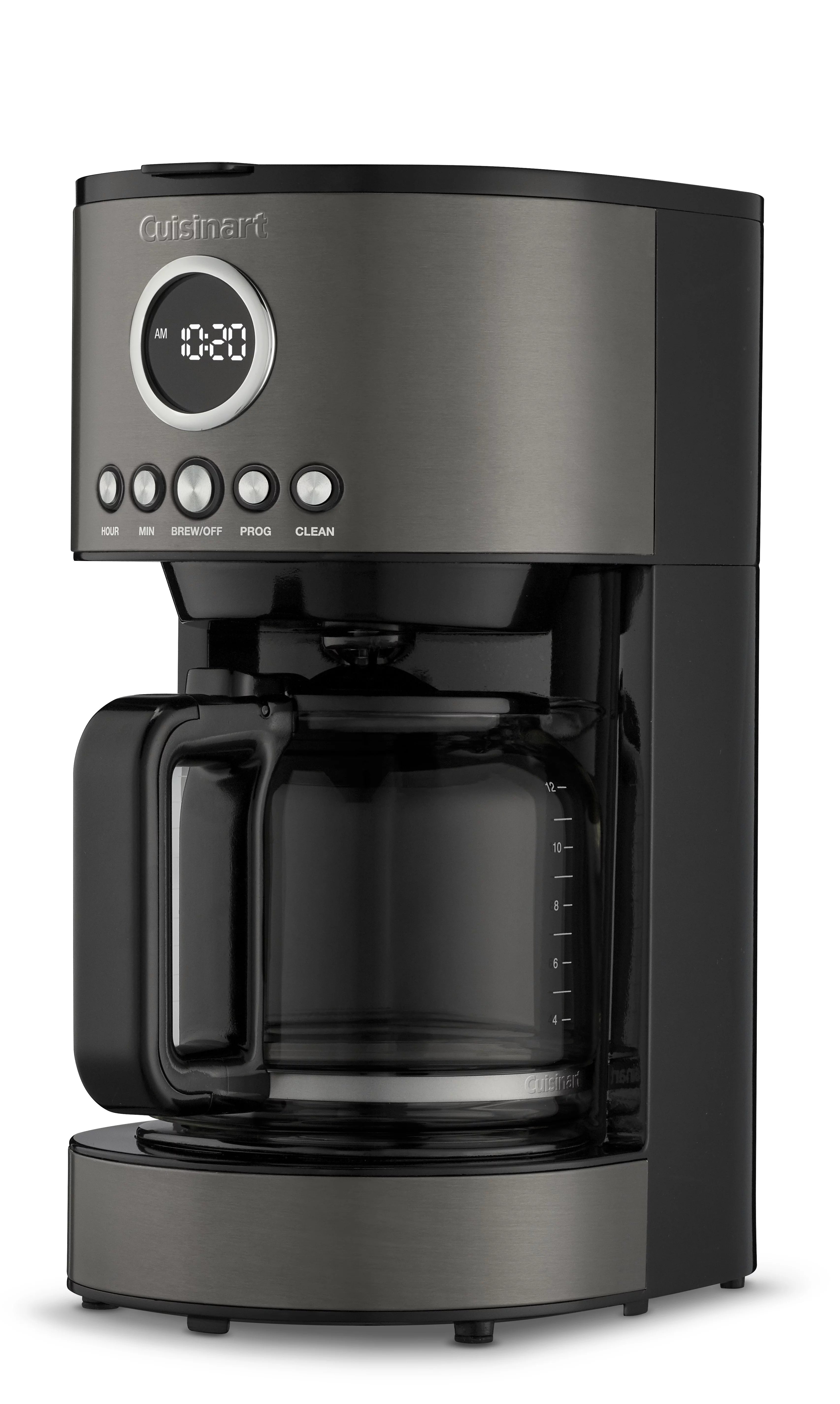 12 Cup Coffeemaker, Stainless Steel Black G946177