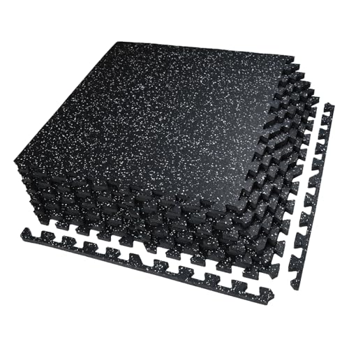 Interlocking Exercise Mat Tiles for Home Gym Flooring O80957