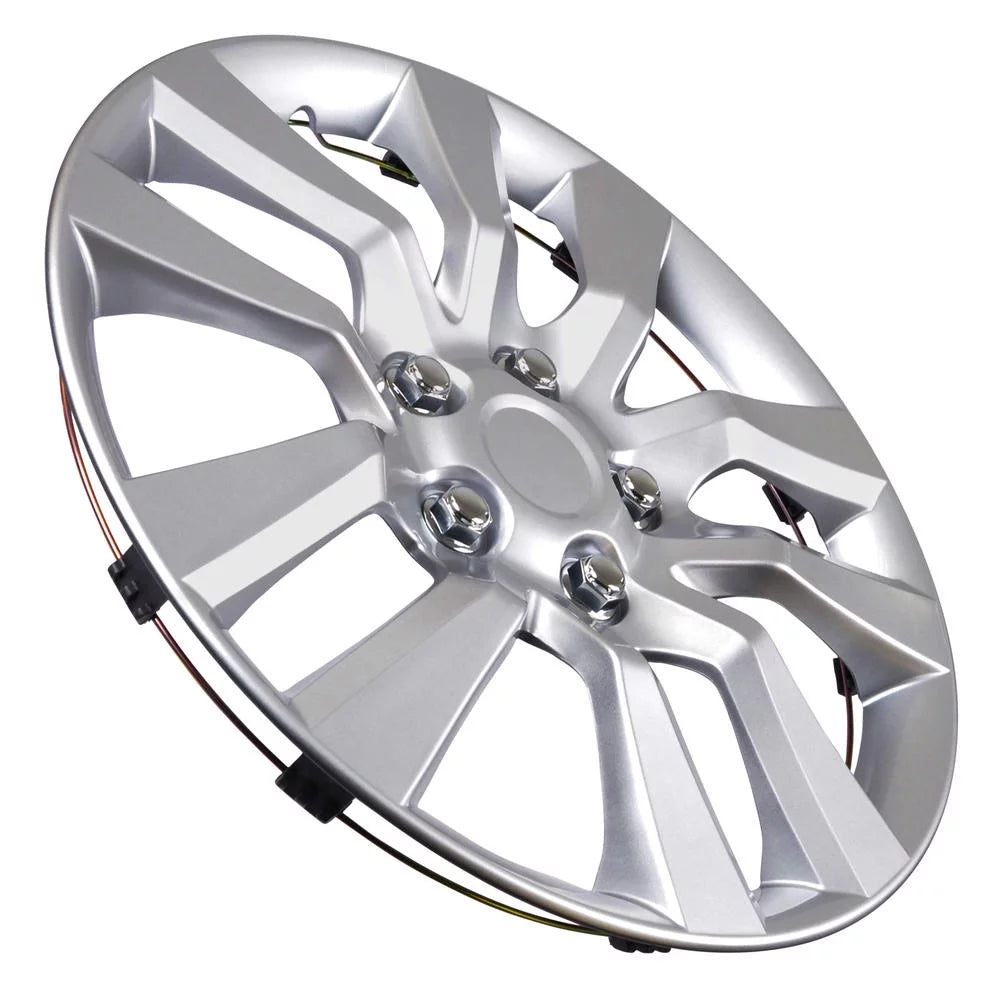 Hubcap Wheel Covers for Nissan Altima 16 Inch Silver Replica (4 Pieces) P5728