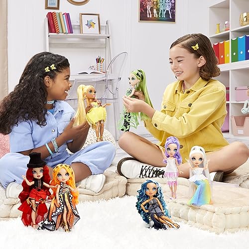 Blue 11" Fashion Doll and Playset with 2 Outfits and Accessories V632