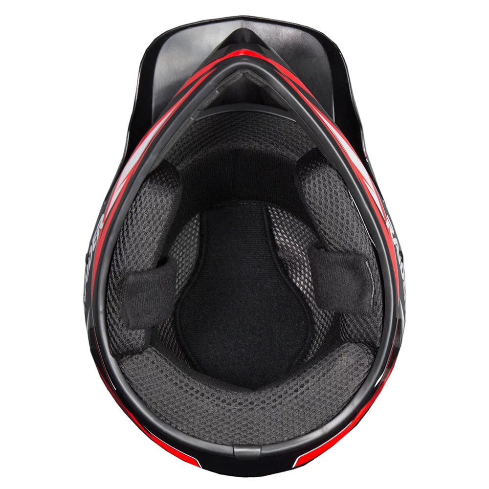 Youth Motocross Helmet DOT Approved Red F508