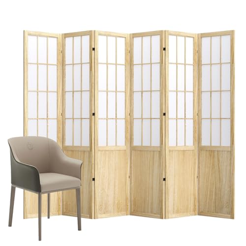 Japanese Shoji Style Folding Room Divider, 4 Panels, Black G5567