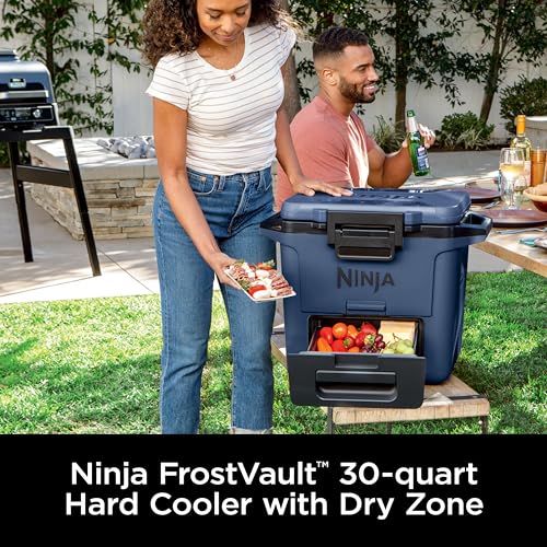 50qt Hard Cooler with Dry Storage Drawer, Slate Gray Z920