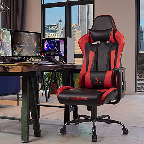 Gaming Chair High Back Ergonomic Racing Desk with Lumbar Support and Headrest C983
