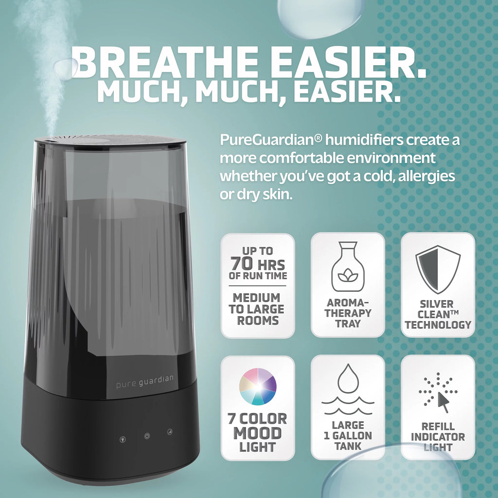 Ultrasonic Cool Mist Humidifier with Aroma Tray B6947