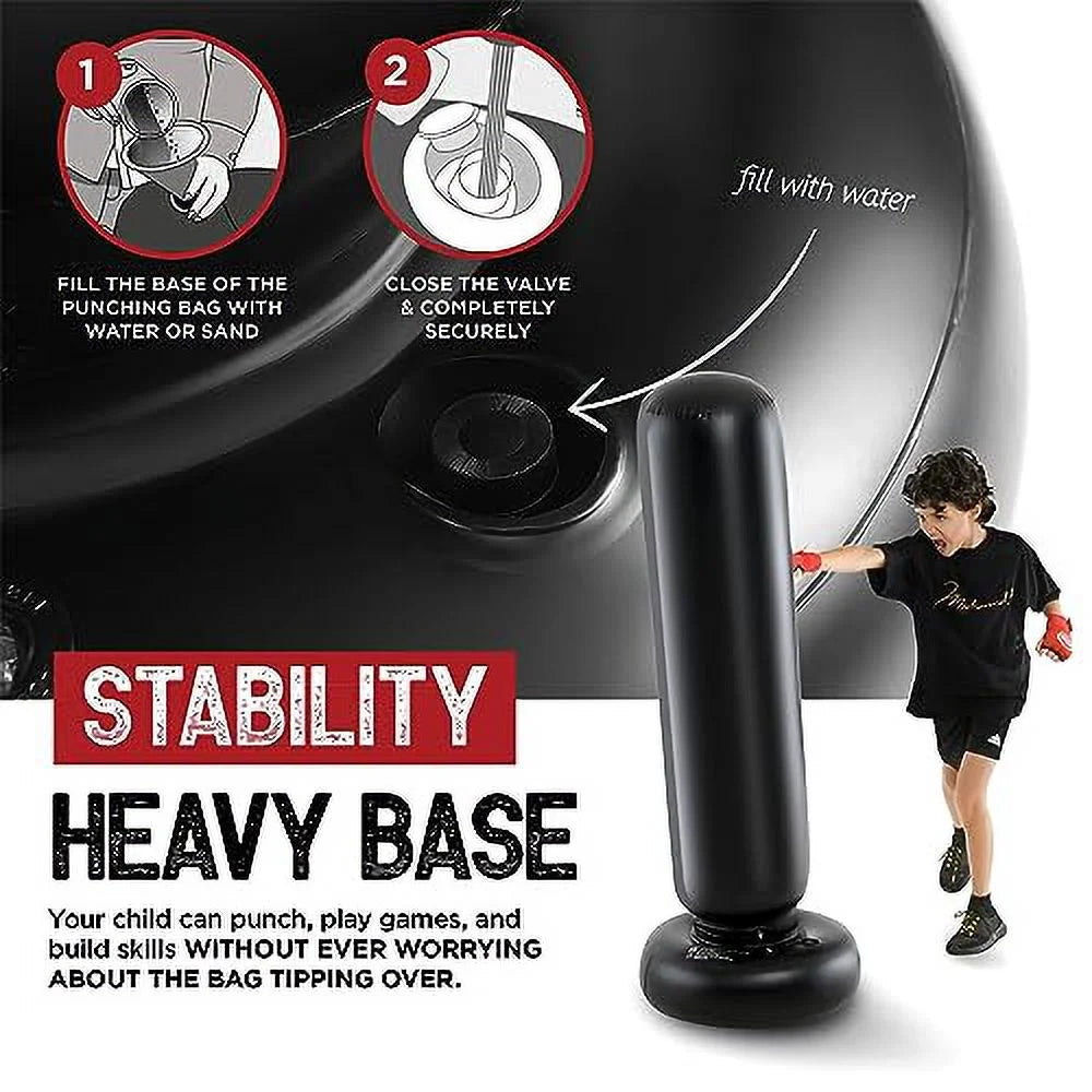Punching Bag for Kids with Music, Lights, and Memory Game O10511