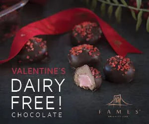 Gourmet Chocolate Gift Box - Handmade Truffles, Dairy Free, 32 Assorted Dark Chocolates J436353