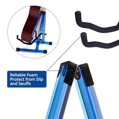 Wood Guitar Stand Foldable for Acoustic Electric Bass V5101