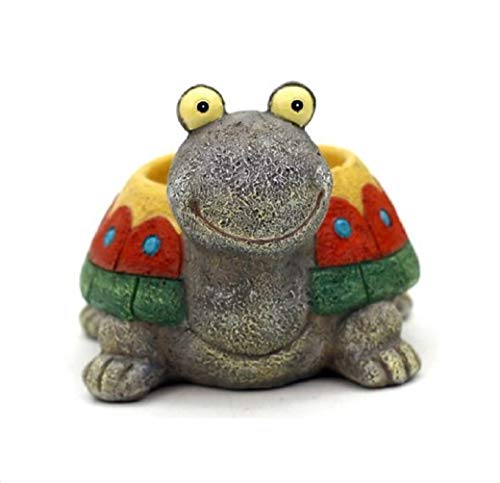 Turtle Shape Resin Succulent Plant Pot H6144