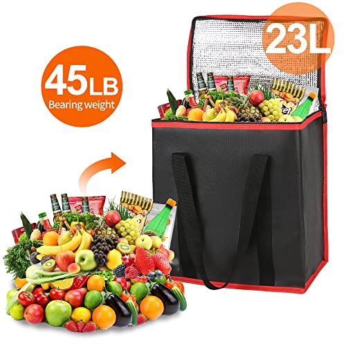 Insulated Food Delivery Bag Hot Cold Meal Carrier F1699