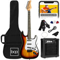 39in Full Size Beginner Electric Guitar Starter Kit with Case and Amp E13920