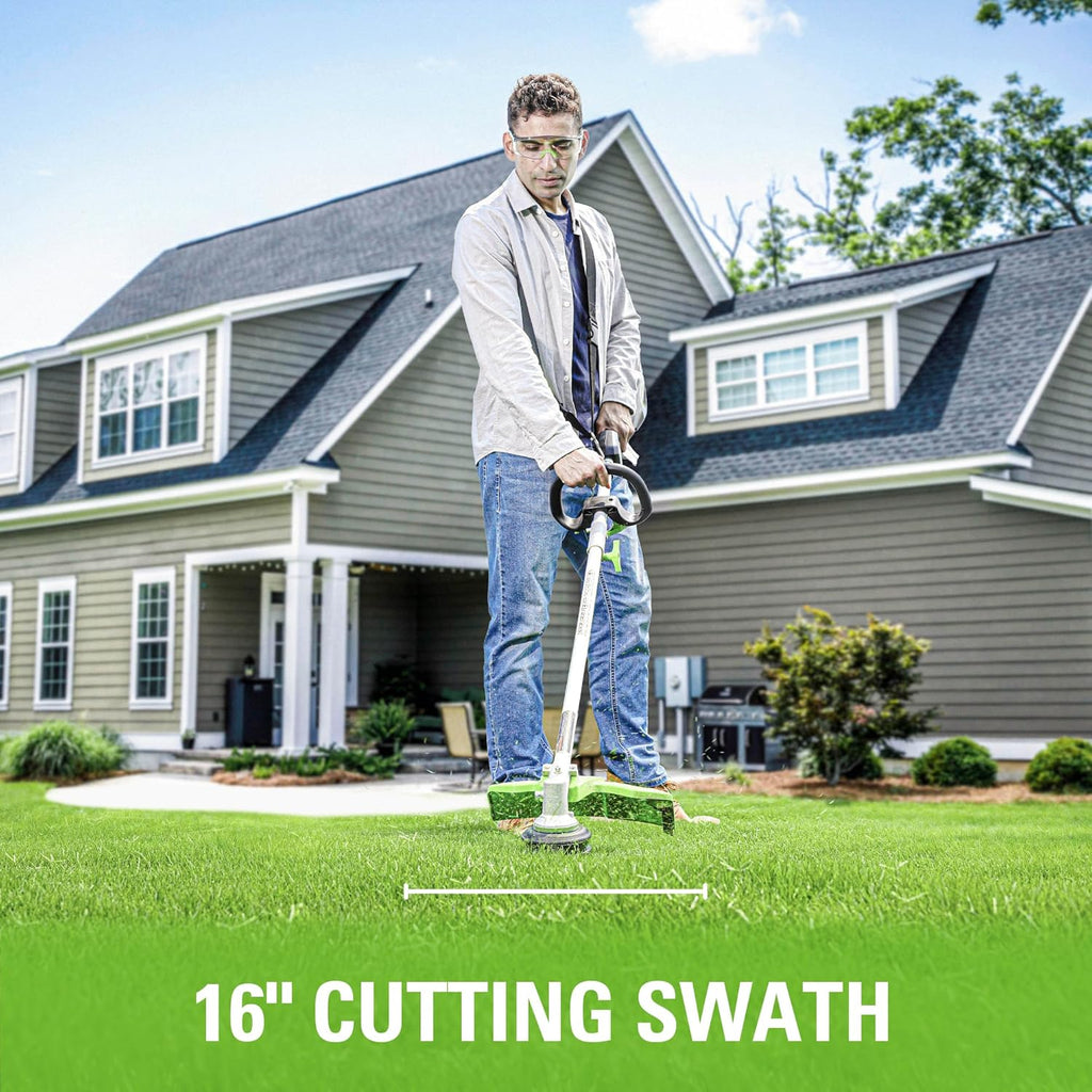 80V 16-Inch Brushless String Trimmer with Battery and Charger A9053