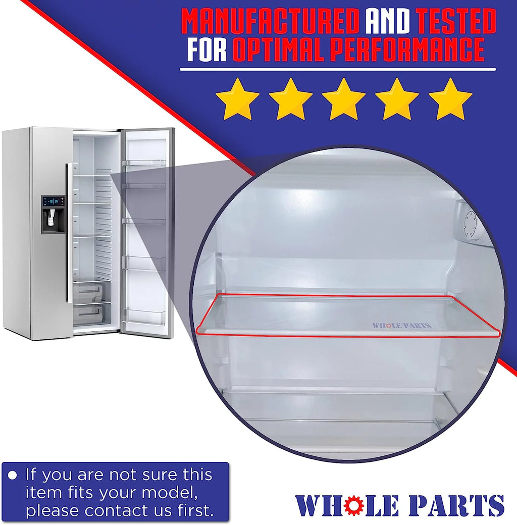 Refrigerator Glass Shelf Upper for Freezer Section X24711