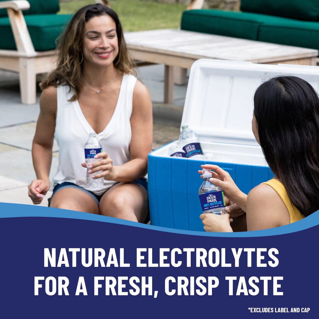 Natural Spring Water 8oz Mini Plastic Bottles 48 Pack Z914