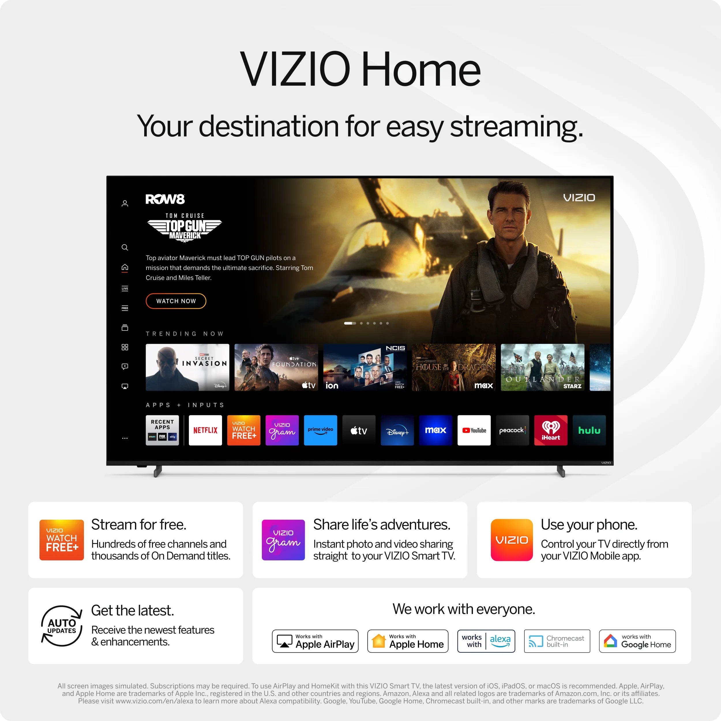 40" Full HD 1080p LED Smart TV A60866