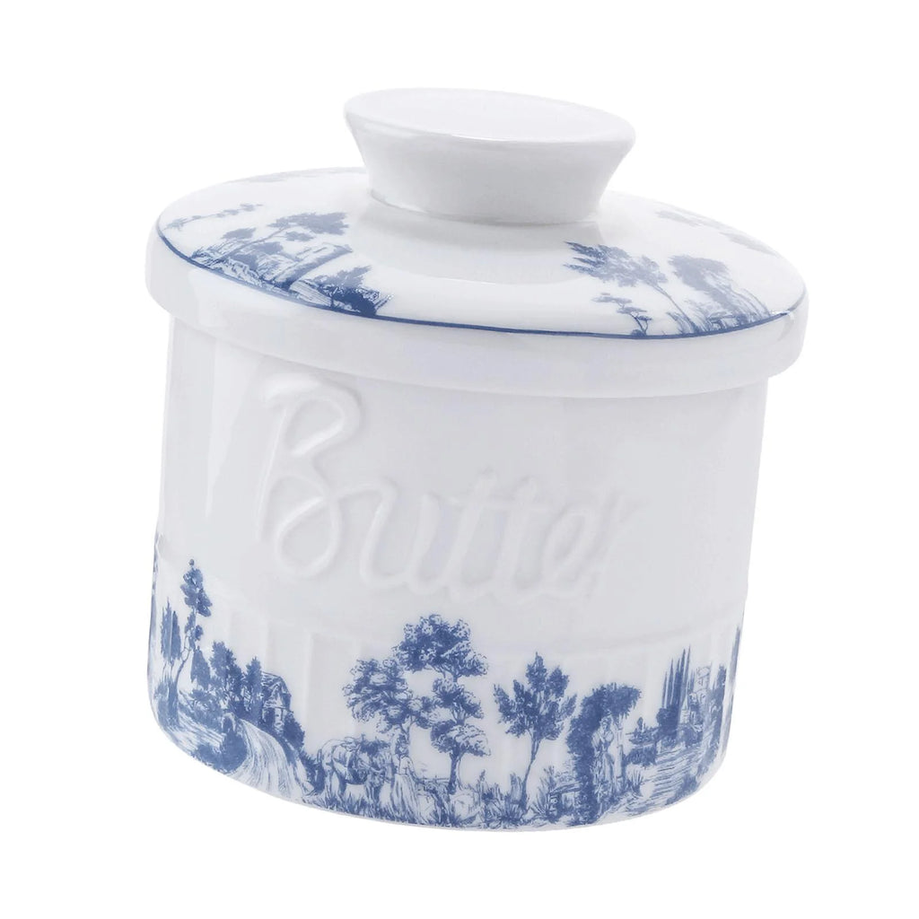 Butter Crock with Lid for Soft Butter, Durable Butter Container O10277