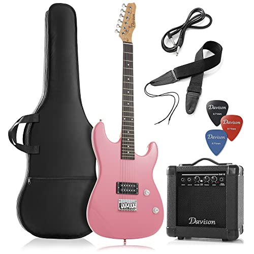 Electric Guitar with 10-Watt Amp, Black - Right Handed Beginner Kit C825707