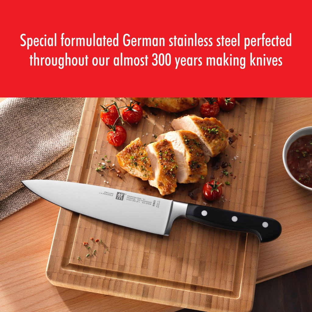 16-pc Knife Set with Stainless Magnetic Knife Bar D90566
