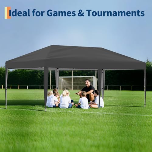 Pop Up Canopy Tent with Roller Bag, Adjustable Height U660