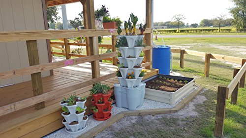 Automatic Self Watering Vertical Tower Garden System for Indoor or Outdoor Use S44423