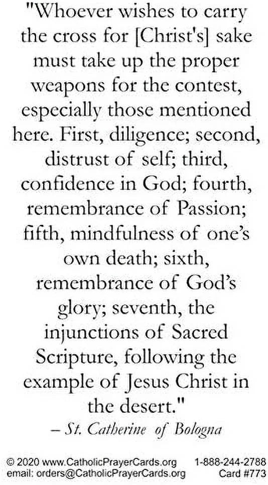 Bologna (10-Pack) with Prayer Card J58442