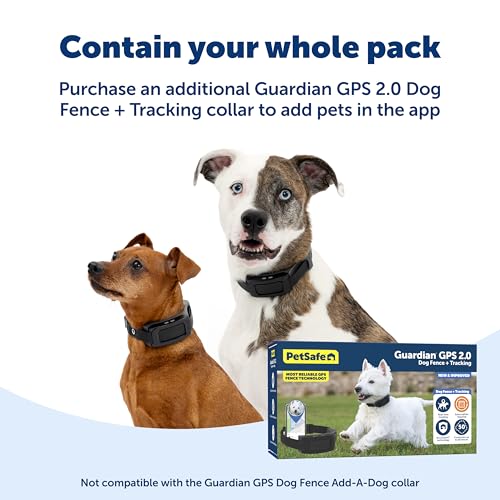 Wireless Dog Fence with GPS Tracking for All Breeds 10 lbs and Above H13868