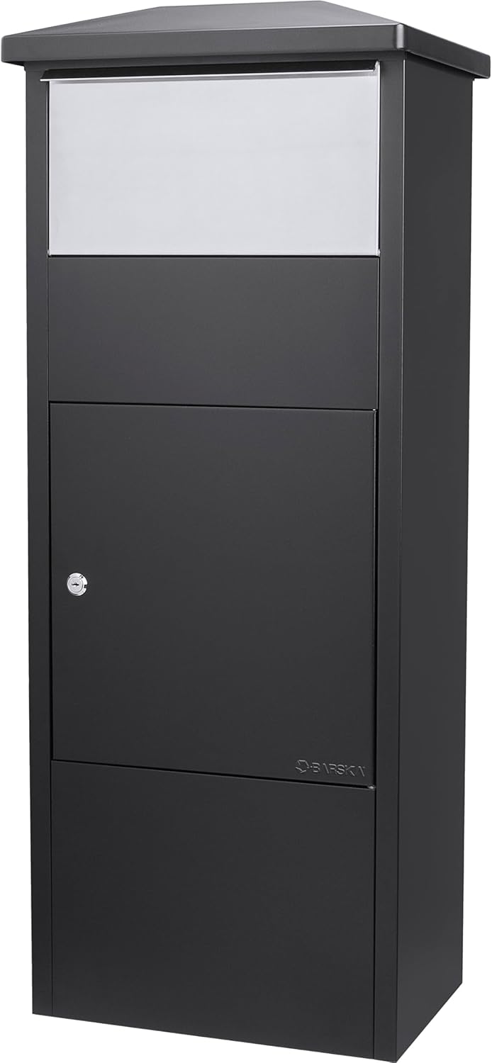 Large Steel Parcel Drop Box with Lock W806