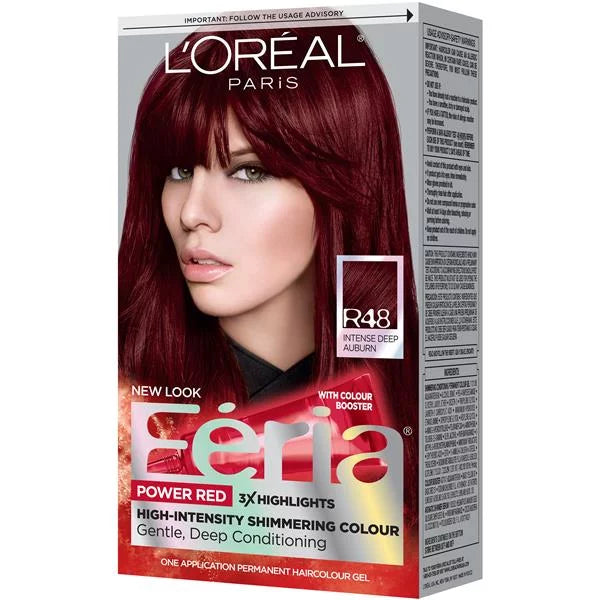 Intense Deep Auburn Hair Color R919413