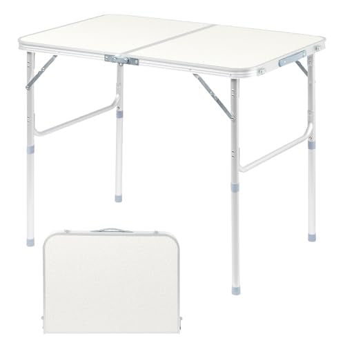 3ft Aluminum Folding Camping Table with Carrying Handle O3096