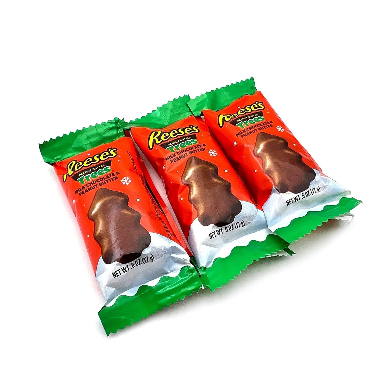 Christmas Trees Milk Chocolate Peanut Butter Candy, 4 Pounds U5451