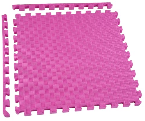 Puzzle Exercise Mat with EVA Foam Interlocking Tiles for MMA, Gymnastics and Home Gym H787