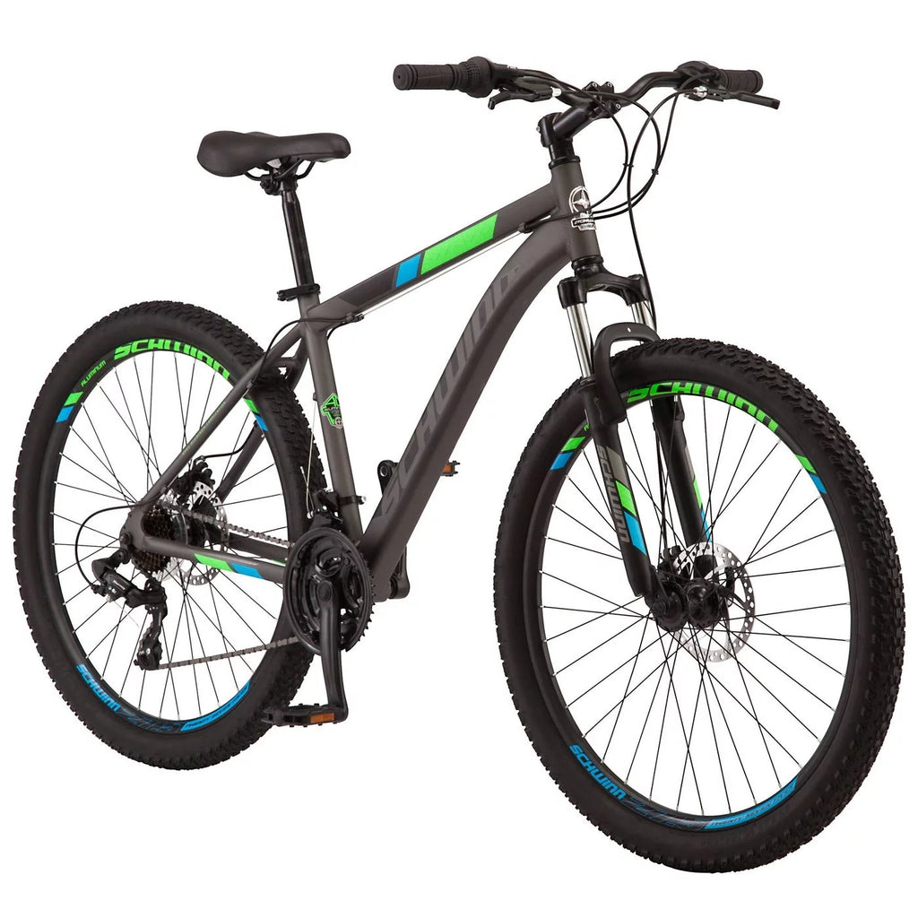 Schwinn 27.5" Mountain Pass Men's Mountain Bike , Matte Grey