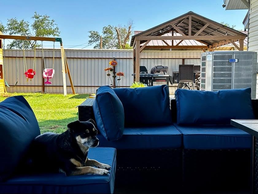 10 x 10 ft Hardtop Gazebo with Netting and Curtains, Galvanized Steel Roof for Patio K80436