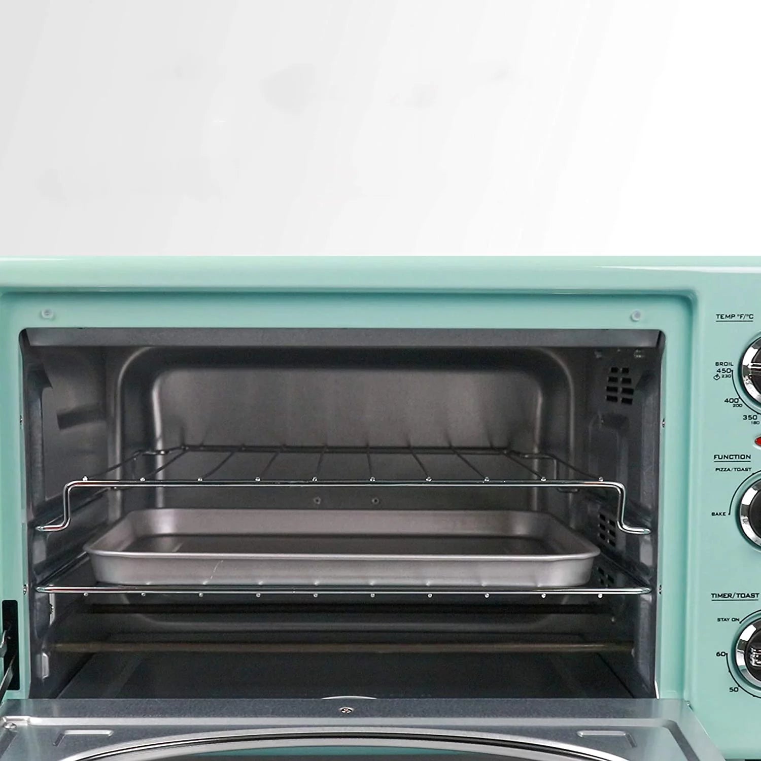 Retro 12-Slice Convection Toaster Oven, Aqua W58145