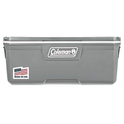 Insulated Portable Hard Cooler, Leak-Resistant, Keeps Ice up to 5 Days N135