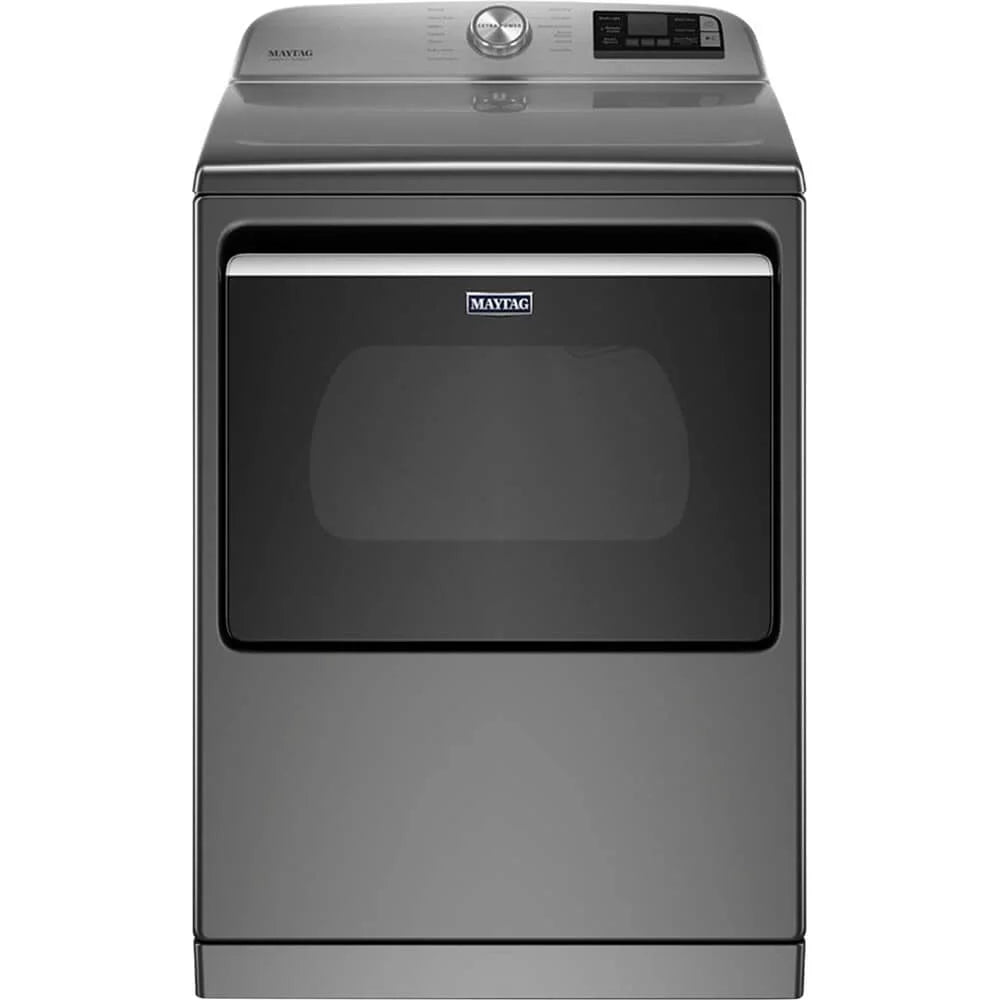 Maytag Med7230h 27" Wide 7.4 Cu. Ft. Energy Star Rated Electric Dryer - Metallic Slate