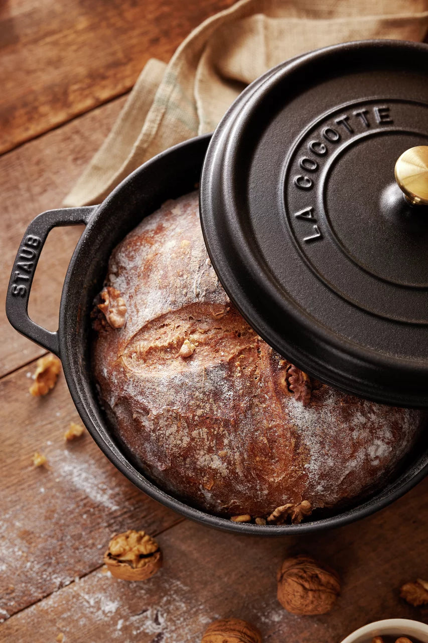 Cast Iron 4-Qt Round Cocotte H356
