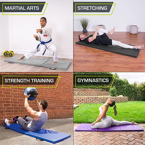 Tri-Fold Folding Exercise Mat J952