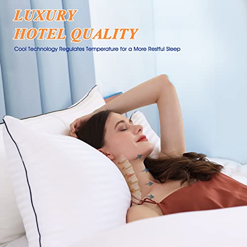 King Size Cooling Bed Pillows Set of 2 for Sleeping P946583