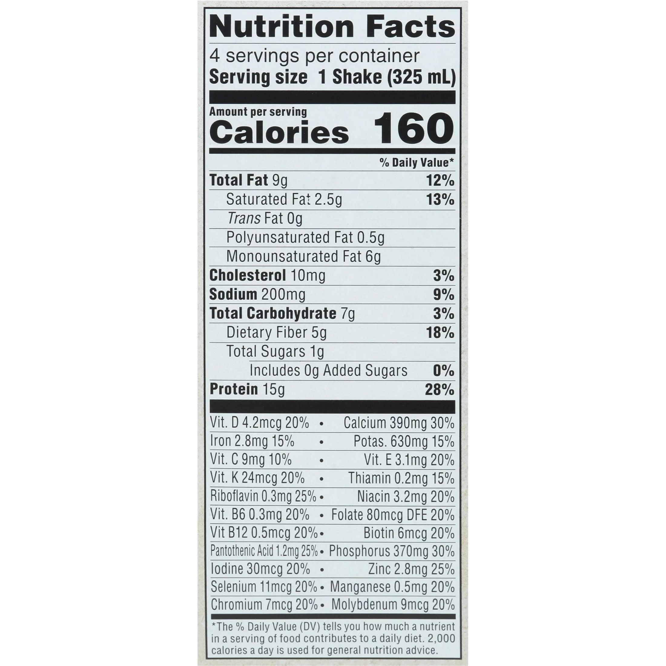 Gluten Free Protein-Rich Shake, Milk Chocolate, Keto Friendly, 3/4ct Packs L37176