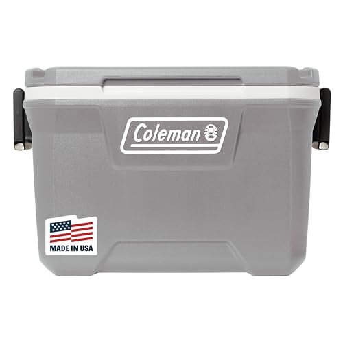 Insulated Portable Hard Cooler, Leak-Resistant, Keeps Ice up to 5 Days N135